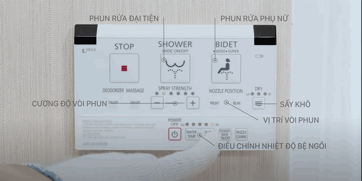 Có nắp CW-KB22AVN nâng tầm trải nghiệm vệ sinh sạch - đẳng cấp