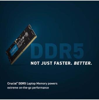 Ram Laptop Crucial (CT16G48C40S5) 16GB (1x16GB) DDR5 4800Mhz 3