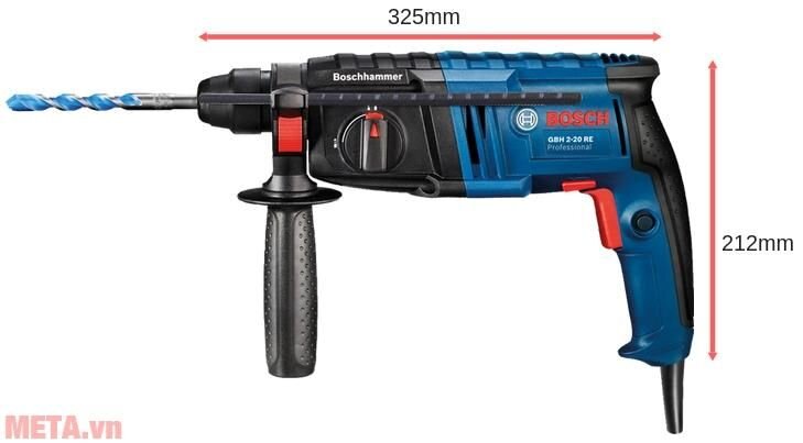 Máy khoan búa Bosch GBH 2-20RE