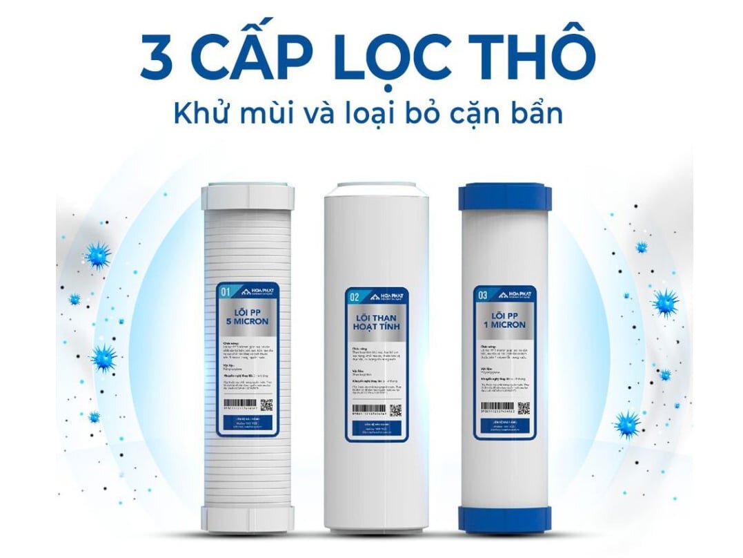 Máy lọc nước RO nóng lạnh Hòa Phát HPN685