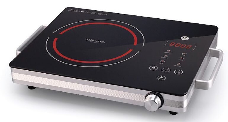 Bếp hồng ngoại dương 1 vùng nấu Lock