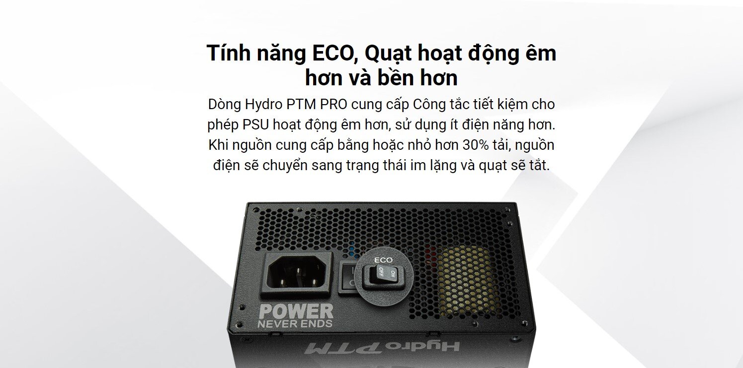 Nguồn FSP Power Supply Model HPT2-1000M / PPA10A2802 1000W ( 80 Plus Platinum/ Màu Đen) 