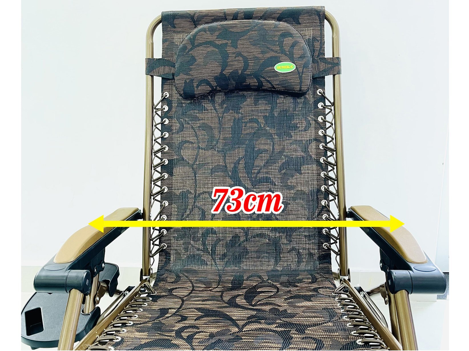 Chiều rộng ghế 73cm Ghế xếp