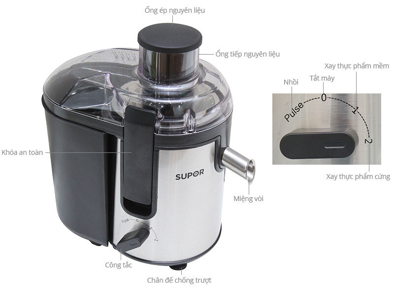 Máy ép trái cây Supor SJ11S