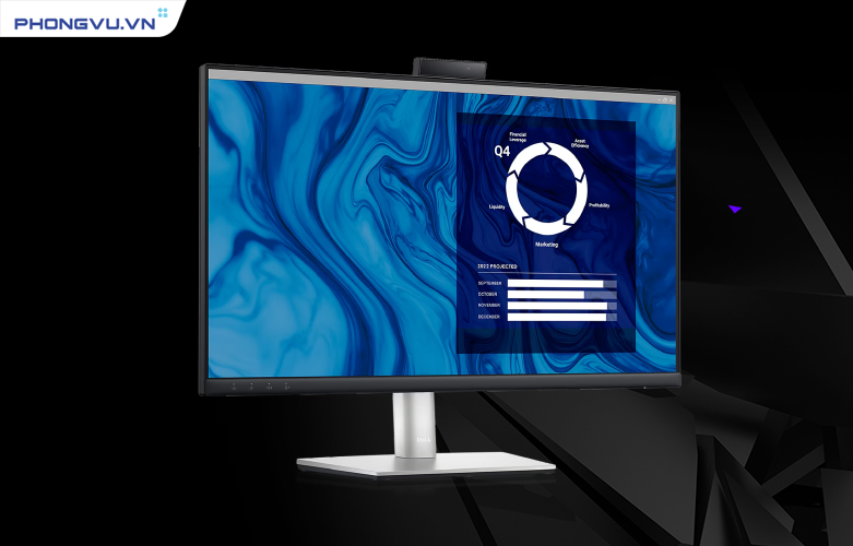 Màn hình Dell C2423H thiết kế tinh tế, kích thước 23.8 inch Full HD