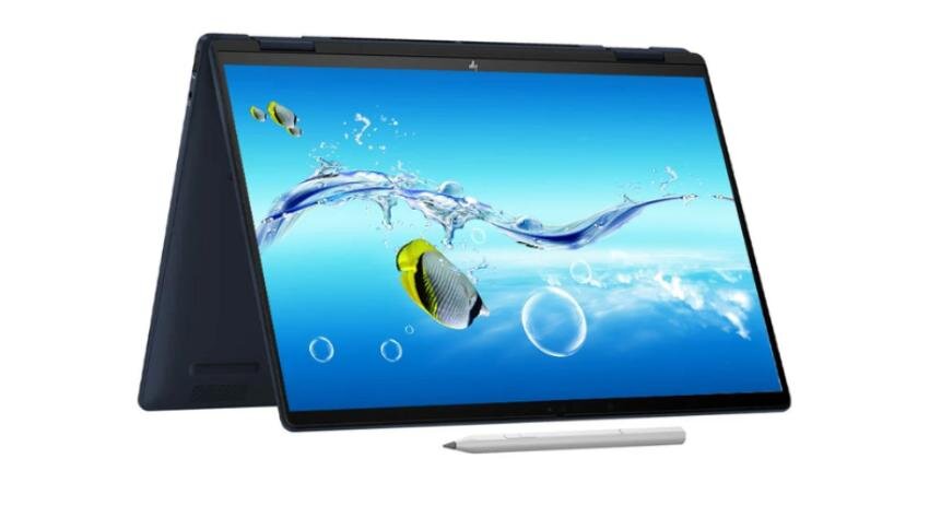 Laptop HP Envy X360 14-fc0093TU (A19C3PA) (Ultra5 125U/16GB RAM/512GB SSD/14 2.8K Cảm ứng/Bút/Win11/Xanh)  3