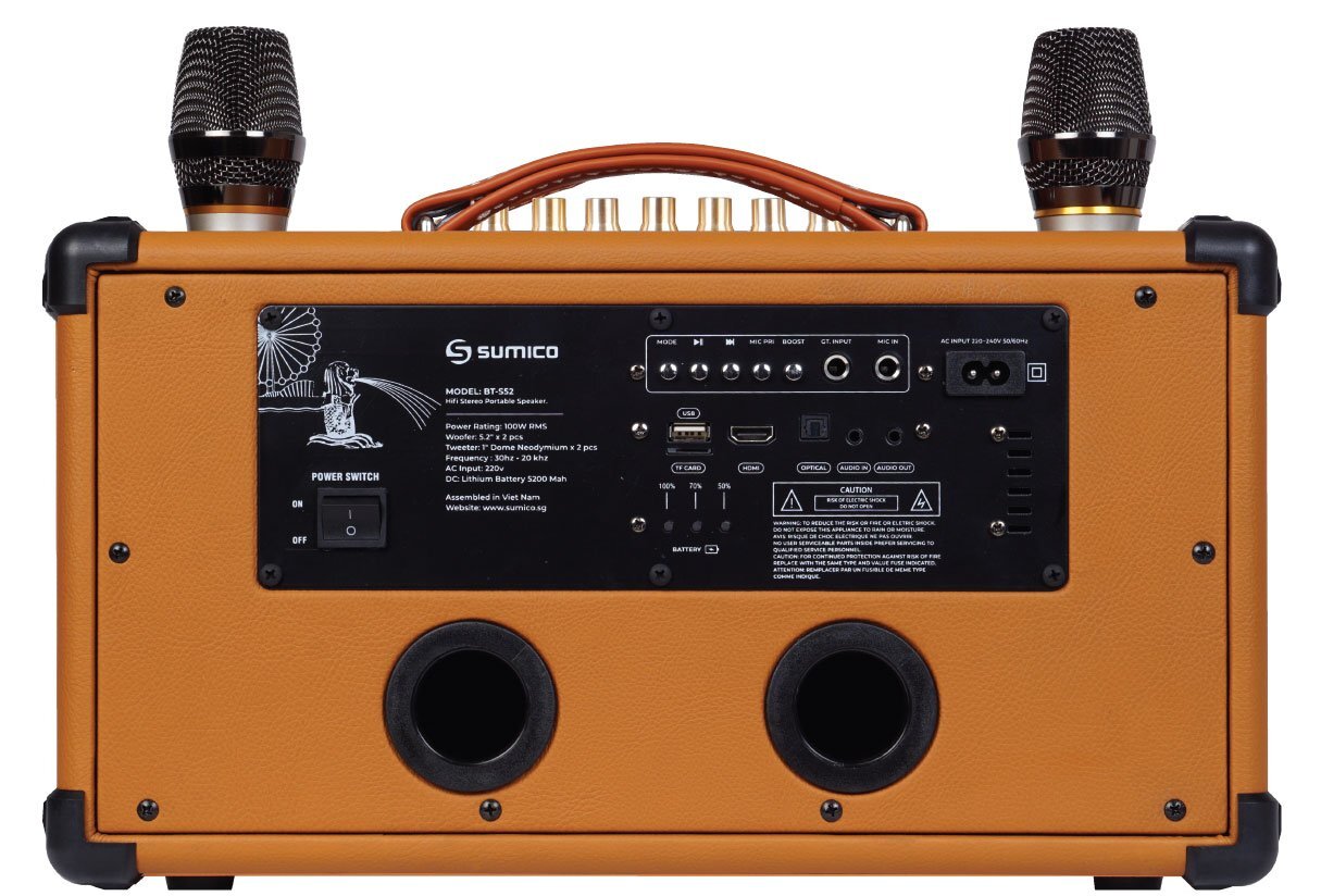 Loa karaoke di động Sumico BT-S52