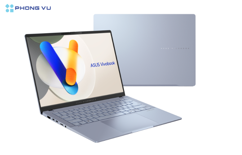 ASUS Vivobook S 14 sở hữu chip Intel® Core™ Ultra 7 mạnh mẽ, đáp ứng mọi nhu cầu làm việc và giải trí.