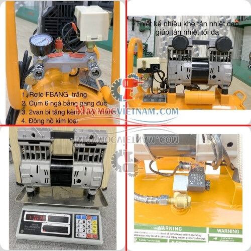 Máy nén khí không dầu DEKTON DK-5930