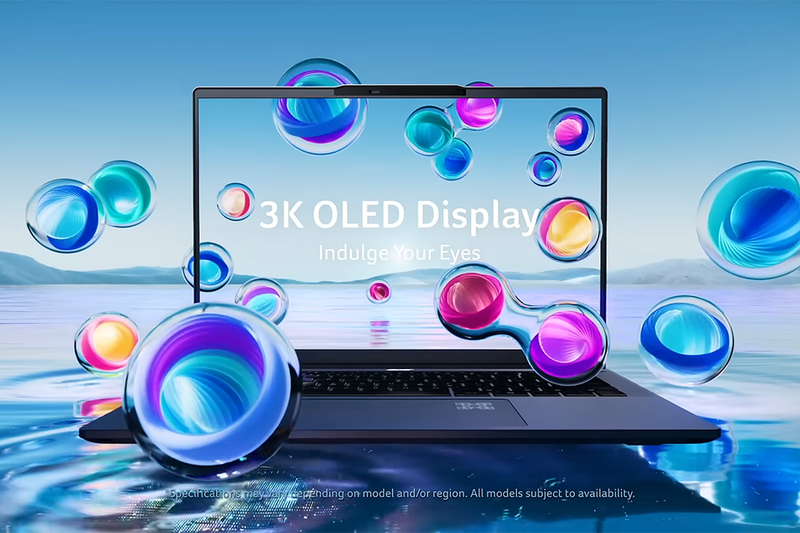 Màn hình OLED 3K sắc nét, sống động