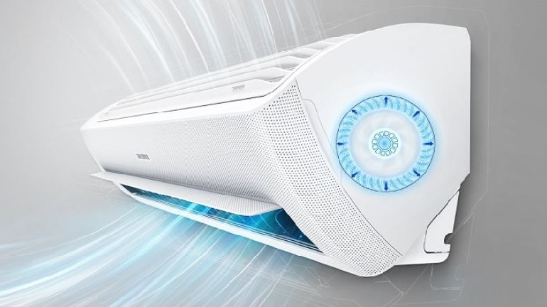 Điều hoà Samsung 2 chiều 12000btu inverter AR12ASHZAWKNSV gas R-410A 3 Điều hoà Samsung AR12ASHZAWKNSV được đánh giá có khả năng làm lạnh tức thì.