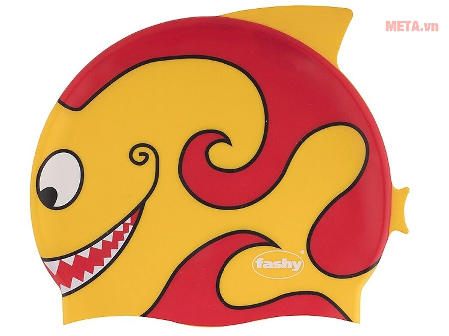 Nón bơi trẻ em Fashy hình cá