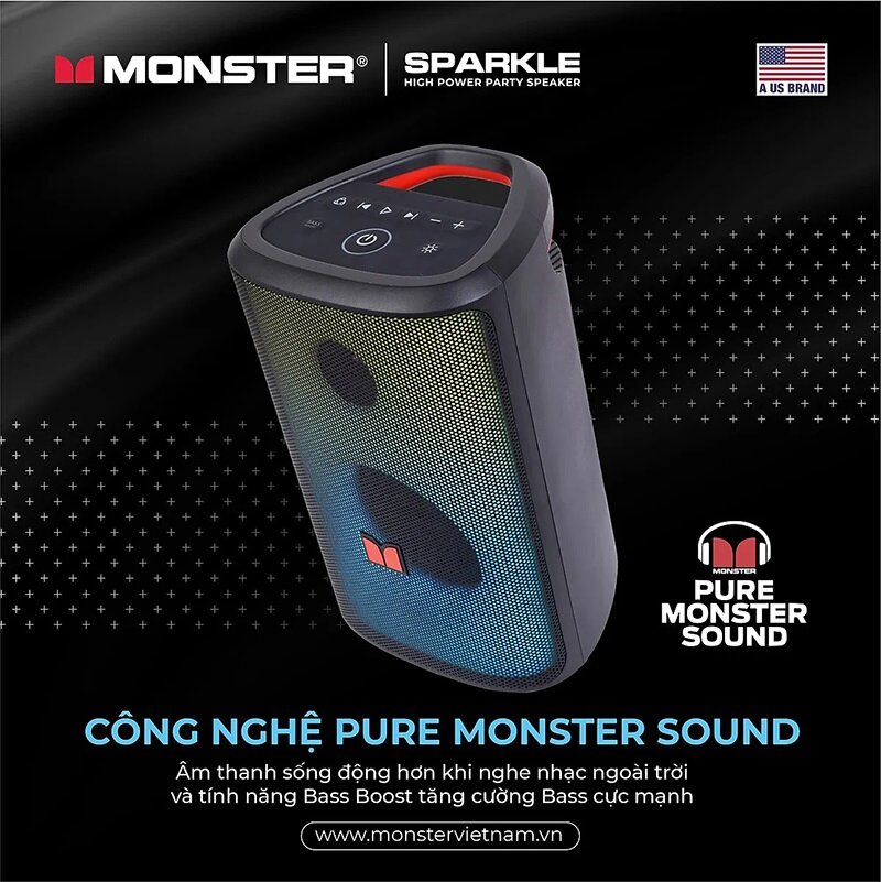Loa Bluetooth Monster Sparkle