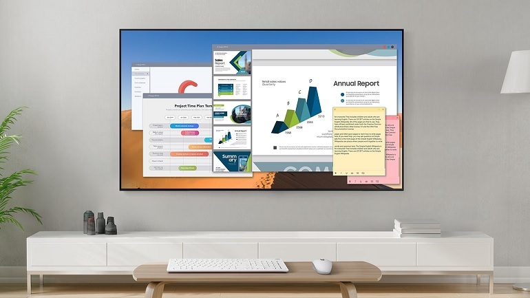 Smart Tivi Samsung HD 32 inch UA32T4202 5 smart tivi samsung hd 32 inch ua32t4202 chức năng làm việc