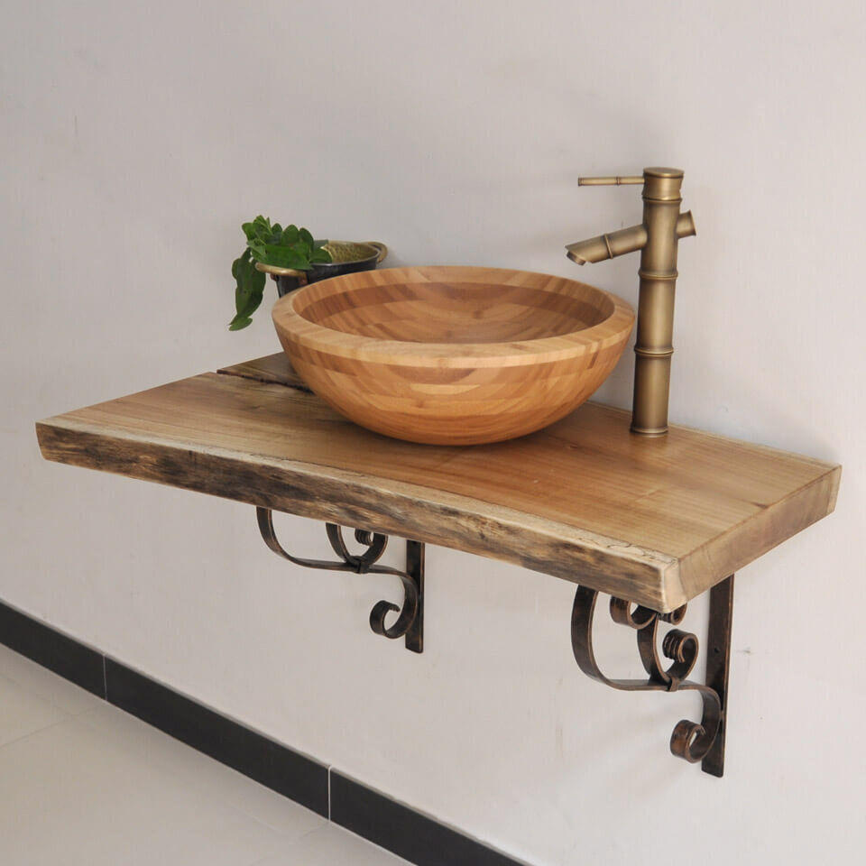 Kệ gỗ để lavabo Kanly FW05