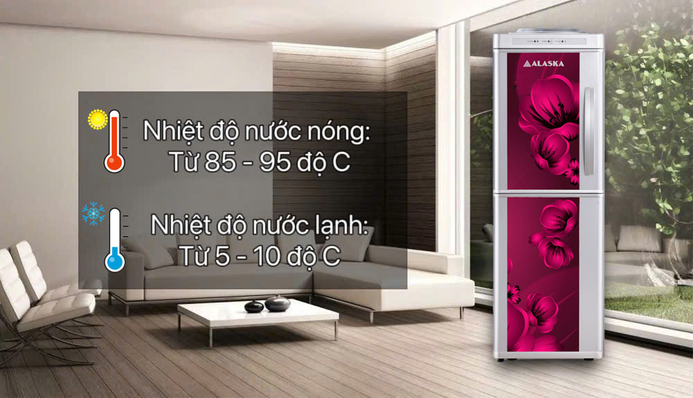 Máy nóng lạnh Alaska R-71 đáp ứng nhu cầu sử dụng đa dạng