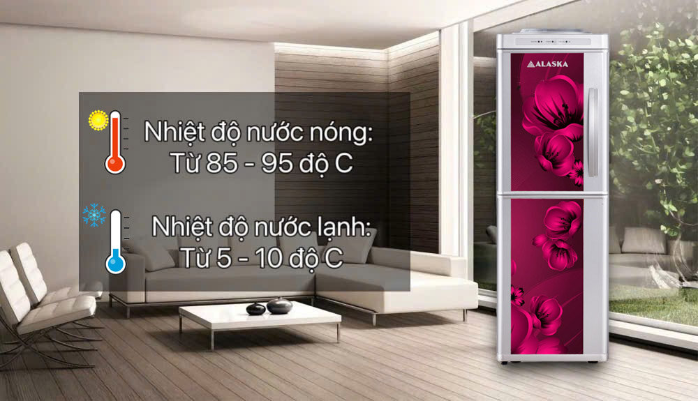 Máy nóng lạnh Alaska R-71 đáp ứng nhu cầu sử dụng đa dạng