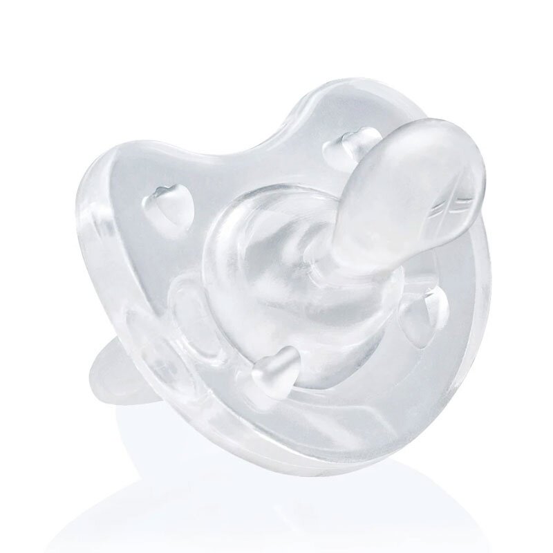 Ty ngậm Chicco silicon 0M+ cho bé 