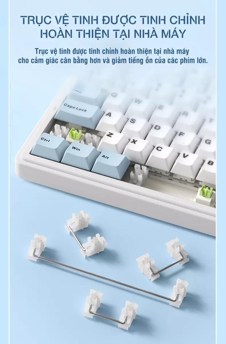 Bàn phím cơ gaming có dây AULA F75 8