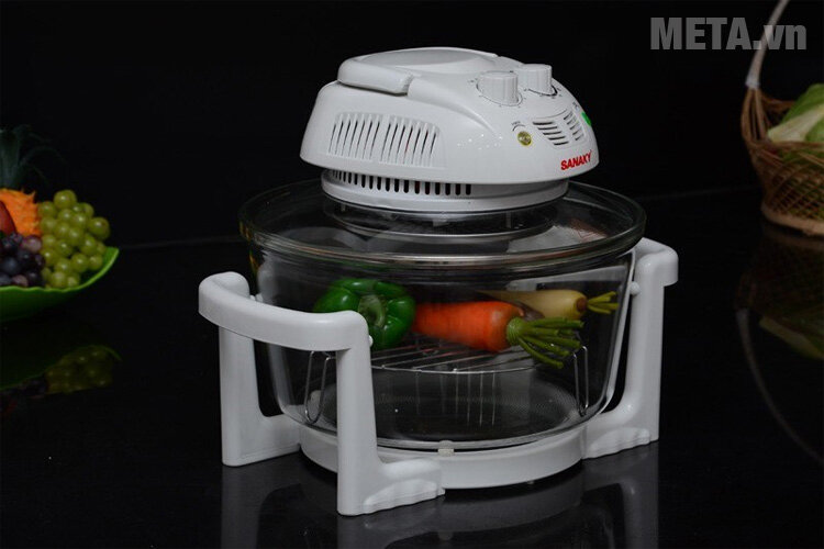 Lò nướng thủy tinh Sanaky VH 148T/D - 14 lít