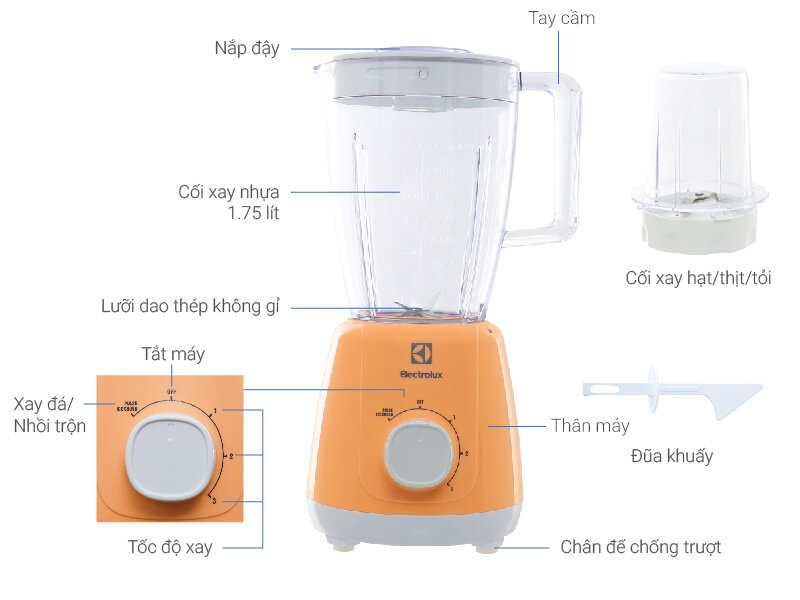 Máy xay sinh tố Electrolux EBR3526