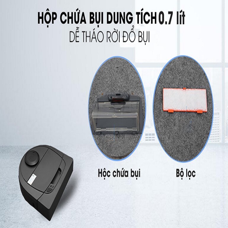 Robot hút bụi Neato Botvac Connected D302
