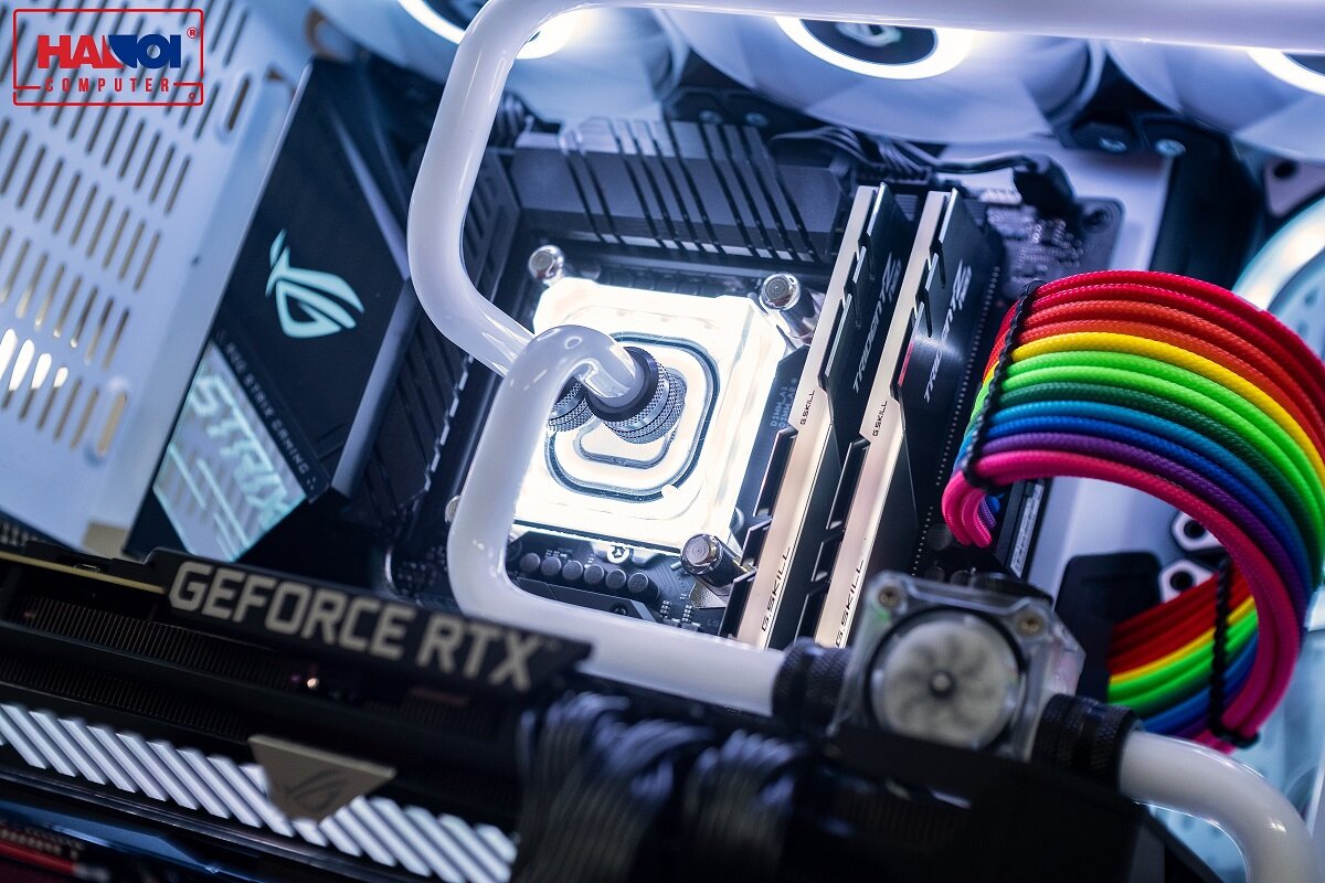 Block CPU với đèn RGB