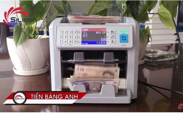 Máy đếm tiền silicon MC-8PLUS (COMBO) - Gồm cả máy in