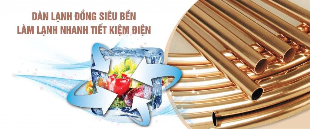 Dàn lạnh bằng đồng siêu bền Dàn lạnh bằng đồng siêu bền
