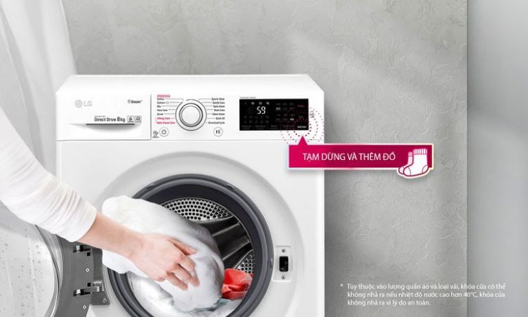 Máy giặt LG Inverter 9kg FV1209S5W 4 Máy giặt LG Inverter 9kg FV1209S5W