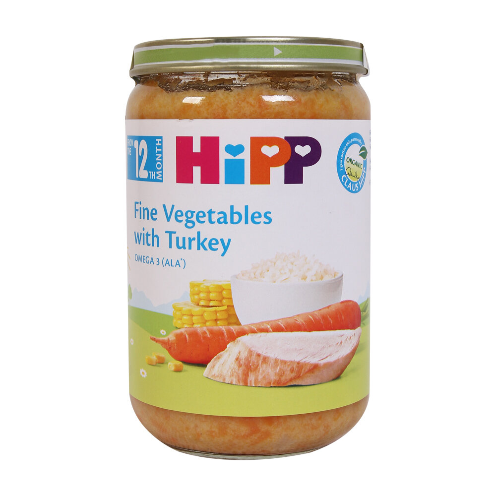  Dinh dưỡng đóng lọ Thịt gà, cơm nhuyễn, rau tổng hợp (125g) 6253