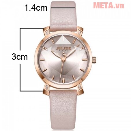 Đồng hồ nữ Hàn Quốc Julius JA-1158 dây da