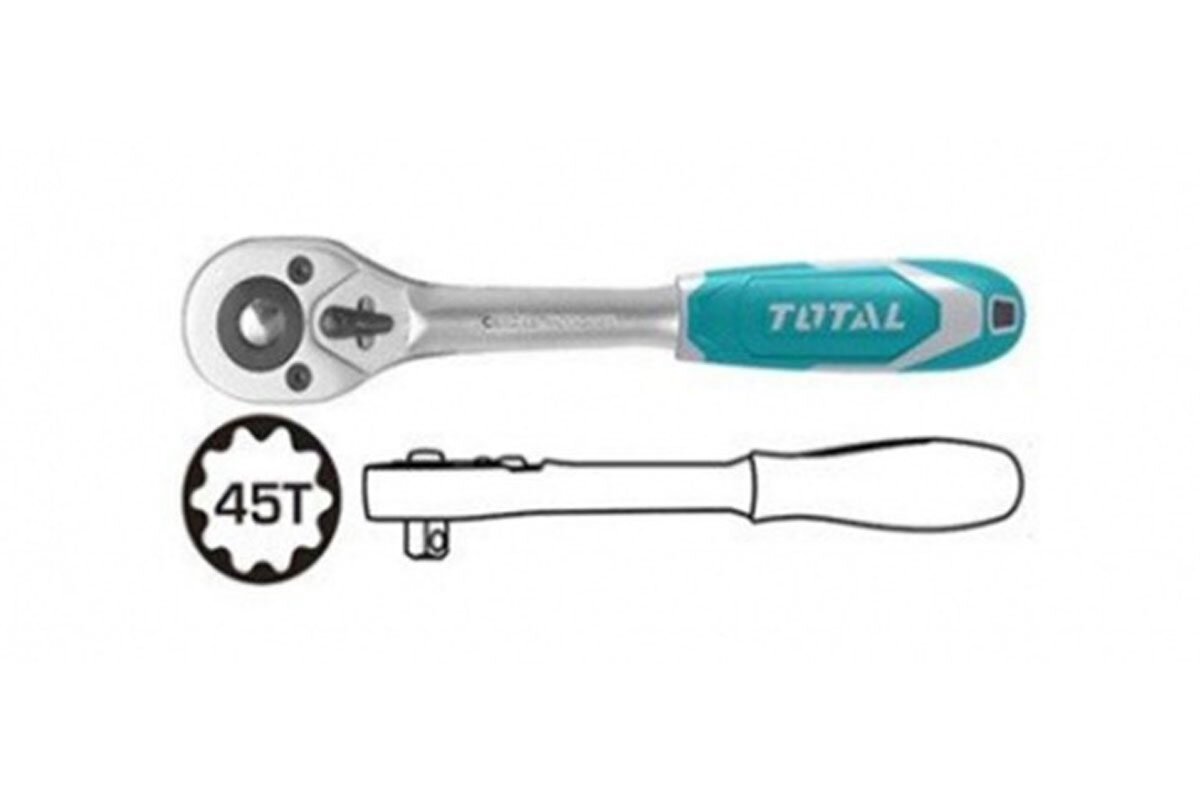 Cần siết 2 chiều 1/4 in Total THT106146