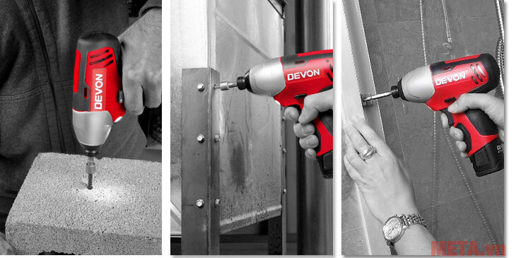 Máy vặn vít động lực 12V Devon 5228-Li-12H