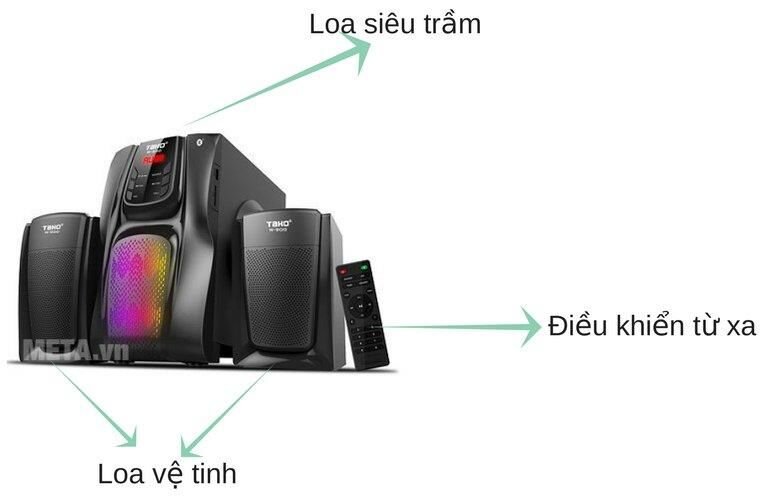 Loa vi tính Tako W900 (2.1)