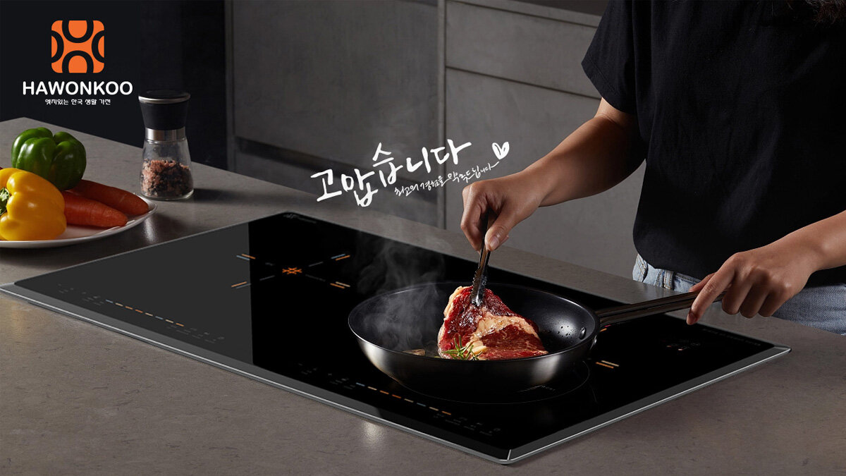 Bếp từ đôi Hawonkoo CEH 226 II tinh tế, sang trọng