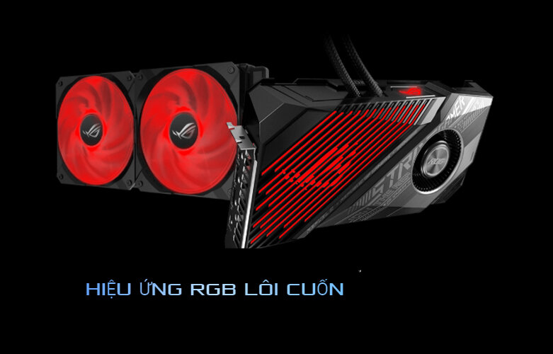 VGA ASUS ROG Strix LC Radeon™ RX 6900 XT | Hiệu ứng lối cuốn