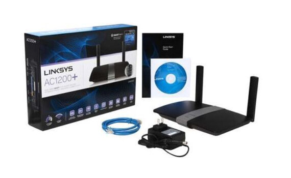 Bộ phát Wifi chuẩn AC1200 Linksys EA6350 1200 Mbps, 2 băng tần