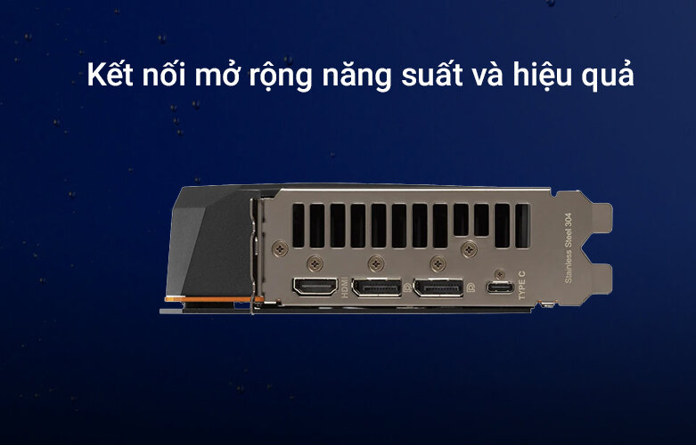 VGA ASUS ROG Strix LC Radeon™ RX 6900 XT| Kết nối mở rộng năng suất và hiệu quả