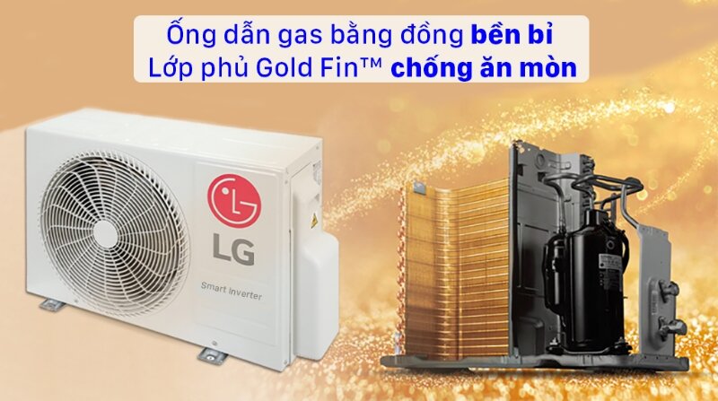 Điều hòa LG 18000 BTU 1 chiều Inverter A2UQ18GFD0 dàn nóng