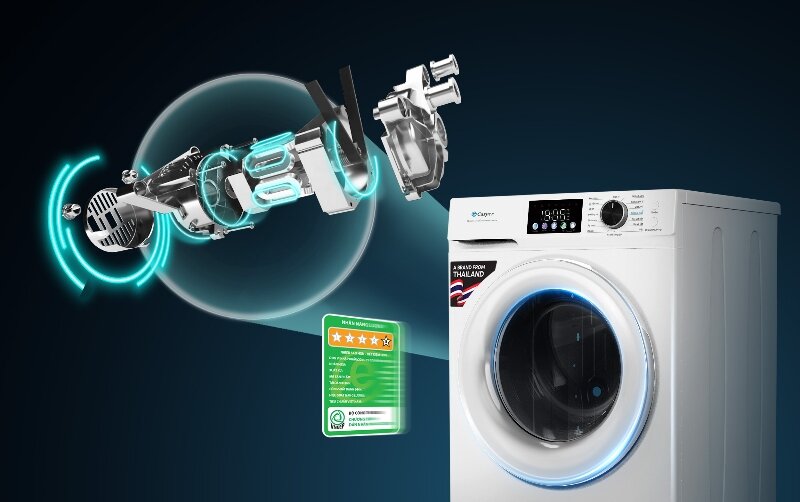 Máy giặt Casper 8 kg WF-DE8VW2