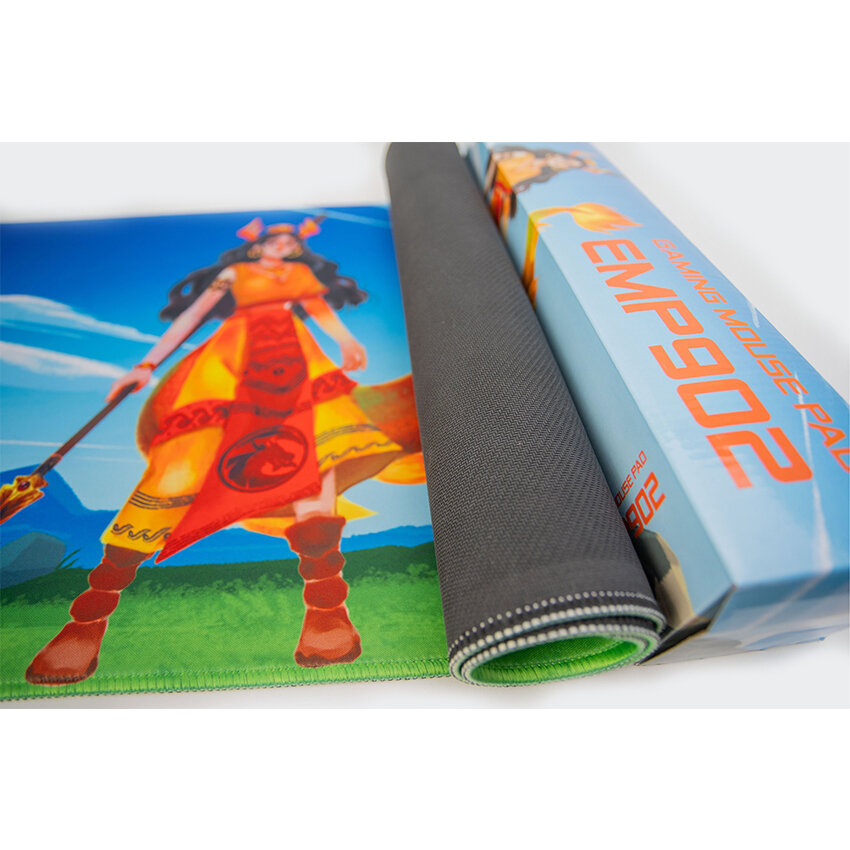 Bàn di Chuột E_DRA EMP902 màu xanh (400 x 900 x 4mm) 2