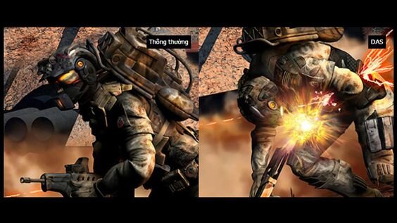 Cân bằng tối, hỗ trợ tâm điểm và DAS 1