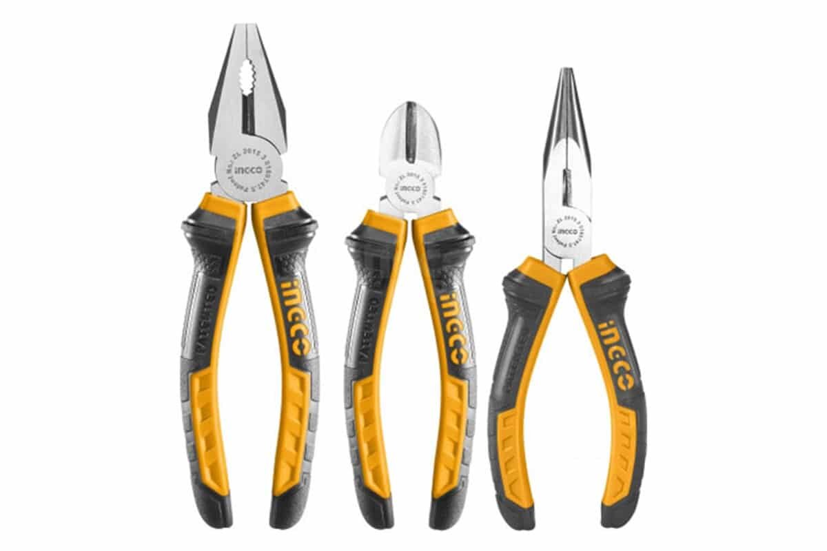 Bộ 3 kềm răng, cắt và nhọn INGCO HKPS08318