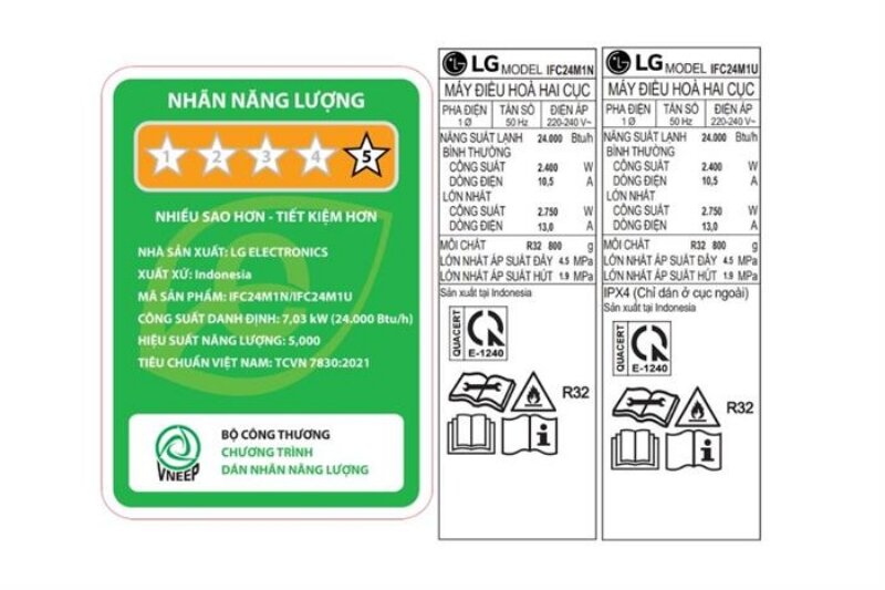 Điều hòa LG Inverter 24000 BTU 1 chiều IFC24M1