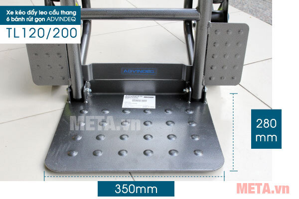 Xe kéo đẩy leo cầu thang 6 bánh rút gọn Advindeq TL-120/200