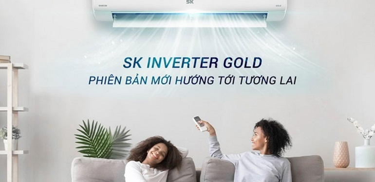 Điều hòa Sumikura Inverter 28000 BTU 1 chiều APS/APO-280/GOLD gas R-32 2 Điều hòa 28000 BTU Sumikura APS/APO-280/GOLD