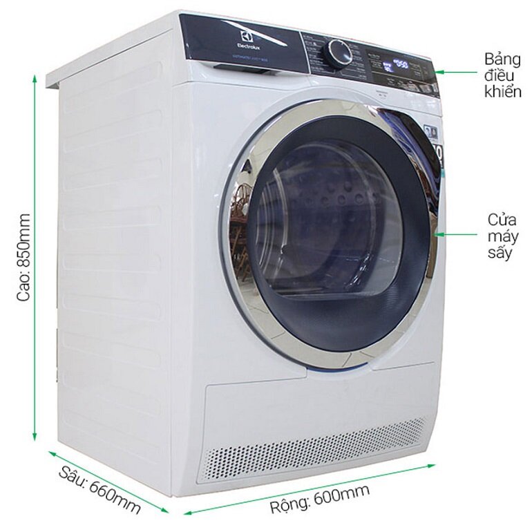 Máy sấy quần áo Electrolux EDH803BEWA