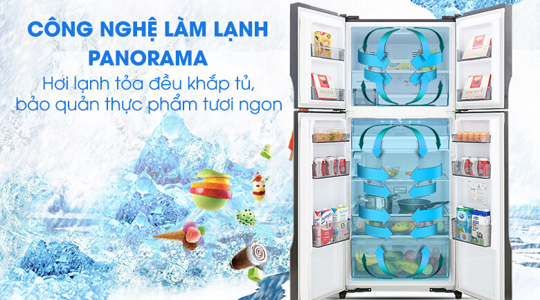 Tủ lạnh 4 cánh Panasonic NR-DZ600GXVN