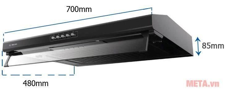 Máy hút mùi Malloca H107 B NEW Máy hút mùi Malloca H107 B NEW